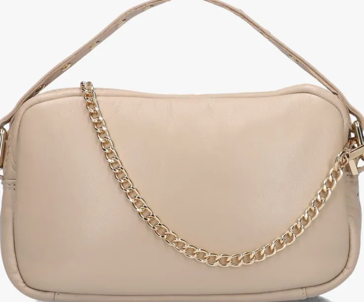 beige núnoo schoudertas helena puffed sheep