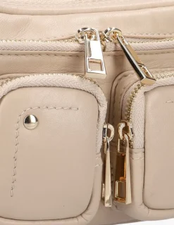 beige núnoo schoudertas helena puffed sheep