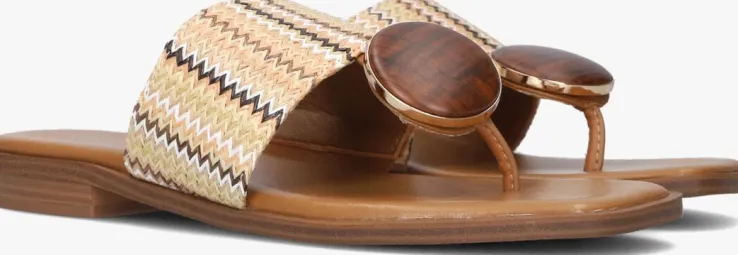 beige noa harmon teenslippers 9275