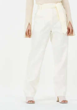 beige notes du nord pantalon caitlyn pants