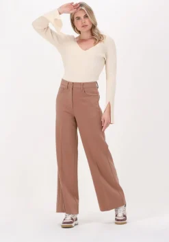 beige notes du nord trui christine knitted blouse