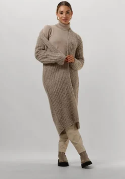 beige notre-v coltrui basic knit blouse