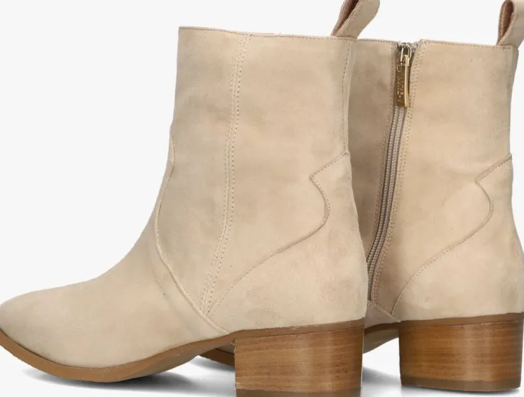 beige notre-v enkellaarsjes 3231