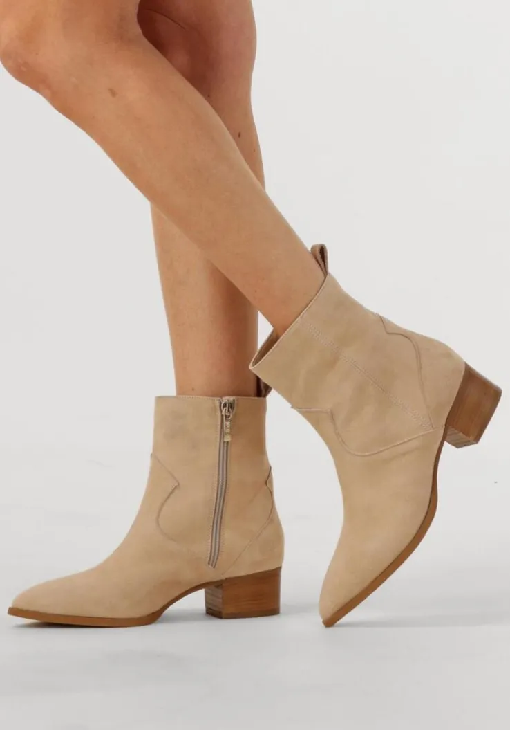 beige notre-v enkellaarsjes 3231