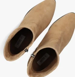 beige notre-v enkellaarsjes 97436