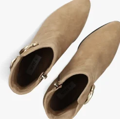 beige notre-v enkellaarsjes 8558