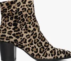 beige notre-v enkellaarsjes at 156