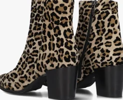 beige notre-v enkellaarsjes at 156