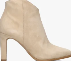 beige notre-v enkellaarsjes 7433