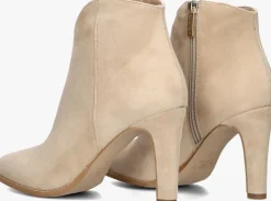 beige notre-v enkellaarsjes 7433