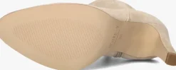 beige notre-v enkellaarsjes 7433
