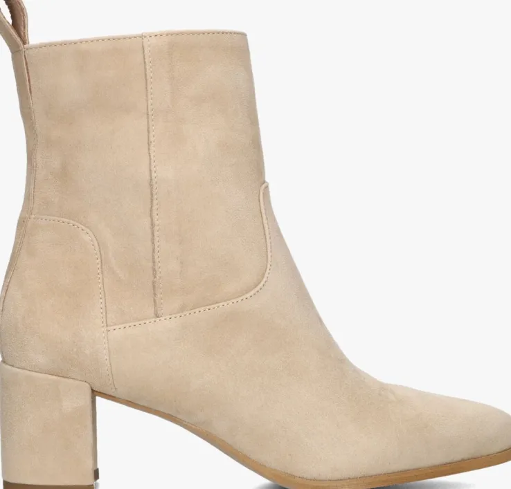 beige notre-v enkellaarsjes 8543