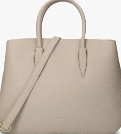 beige notre-v handtas bara