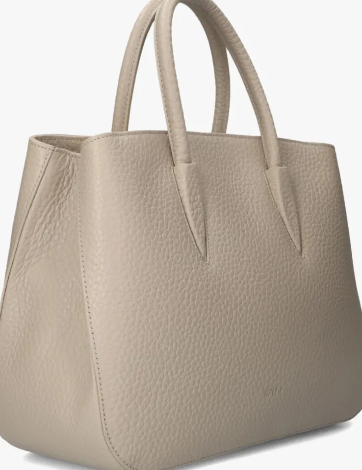 beige notre-v handtas bara
