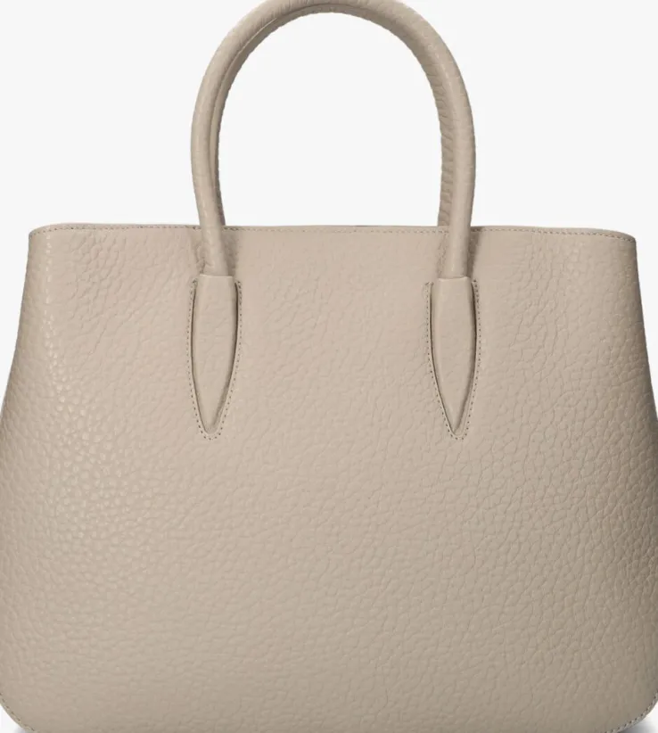 beige notre-v handtas bara