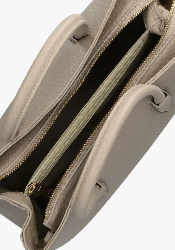 beige notre-v handtas bara