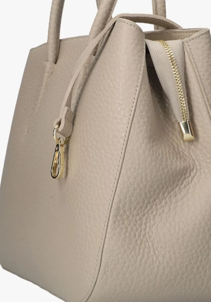 beige notre-v handtas bara