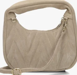 beige notre-v handtas mabel