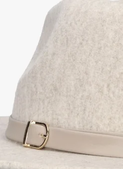 beige notre-v hoed lorna
