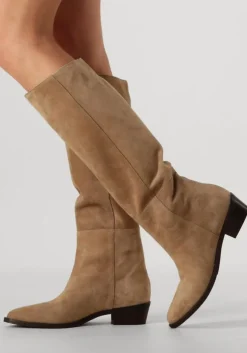 beige notre-v hoge laarzen 394492