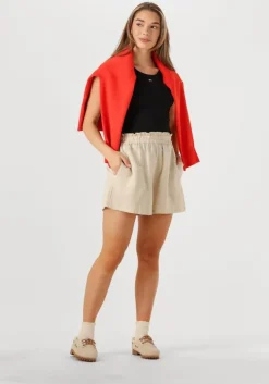 beige notre-v korte broek nv-franya