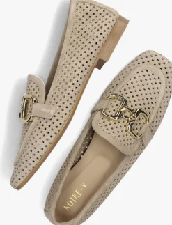 beige notre-v loafers 08-42