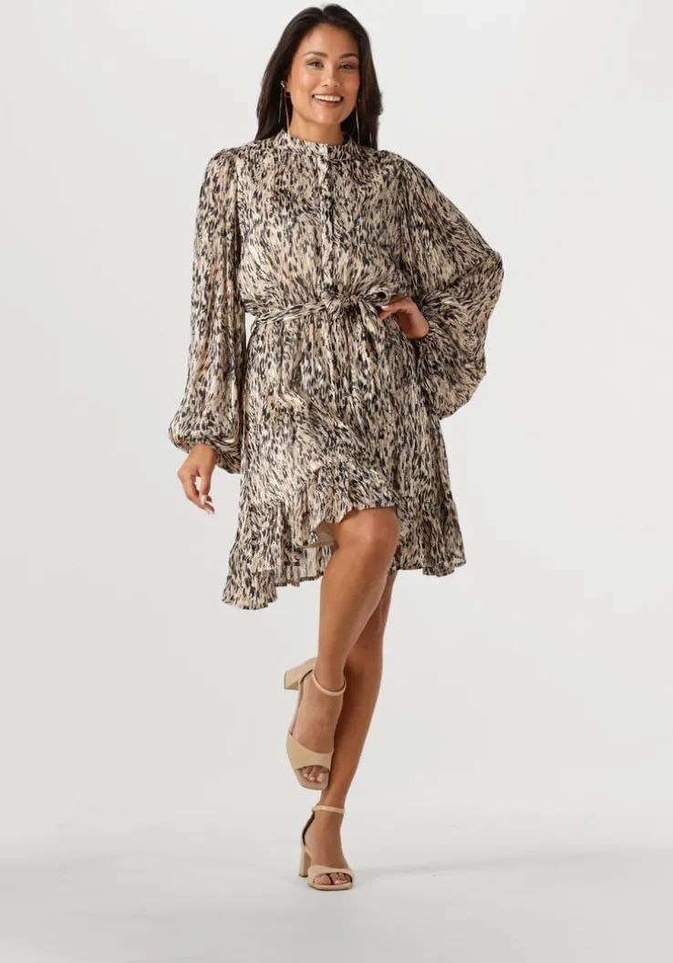 beige notre-v sandalen met hak 46654