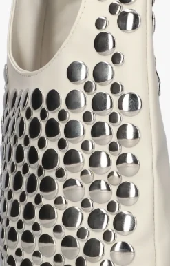 beige notre-v schoudertas yves