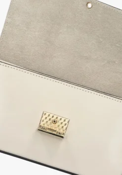 beige notre-v schoudertas luana