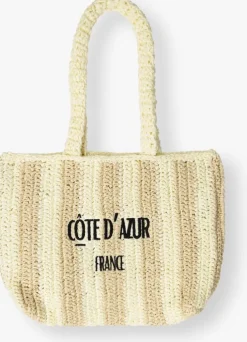 beige notre-v schoudertas cote d’azur france