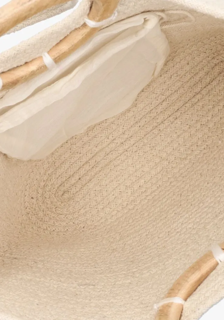 beige notre-v shopper x florine - amiga bag