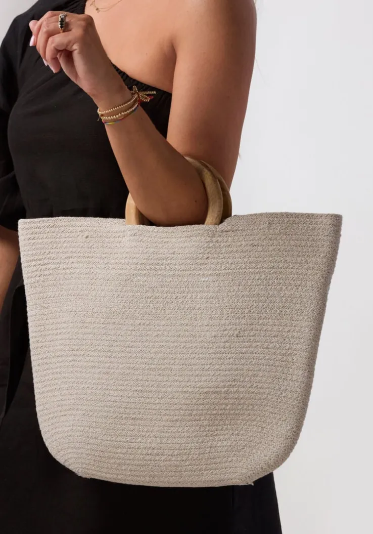 beige notre-v shopper x florine - amiga bag