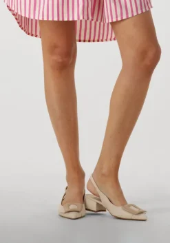 beige notre-v slingbacks 3341