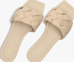 beige notre-v slippers 7135