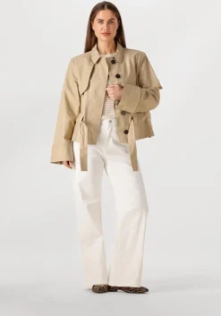 beige notre-v trenchcoats nv-fianna