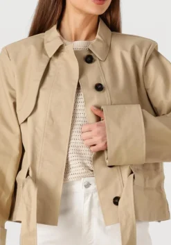 beige notre-v trenchcoats nv-fianna