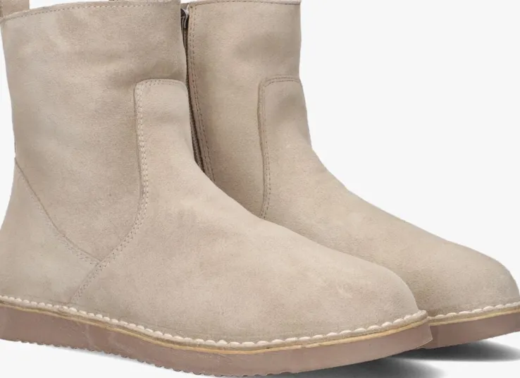 beige notre-v vachtlaarzen 2204-02