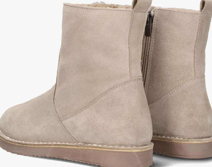 beige notre-v vachtlaarzen 2204-02