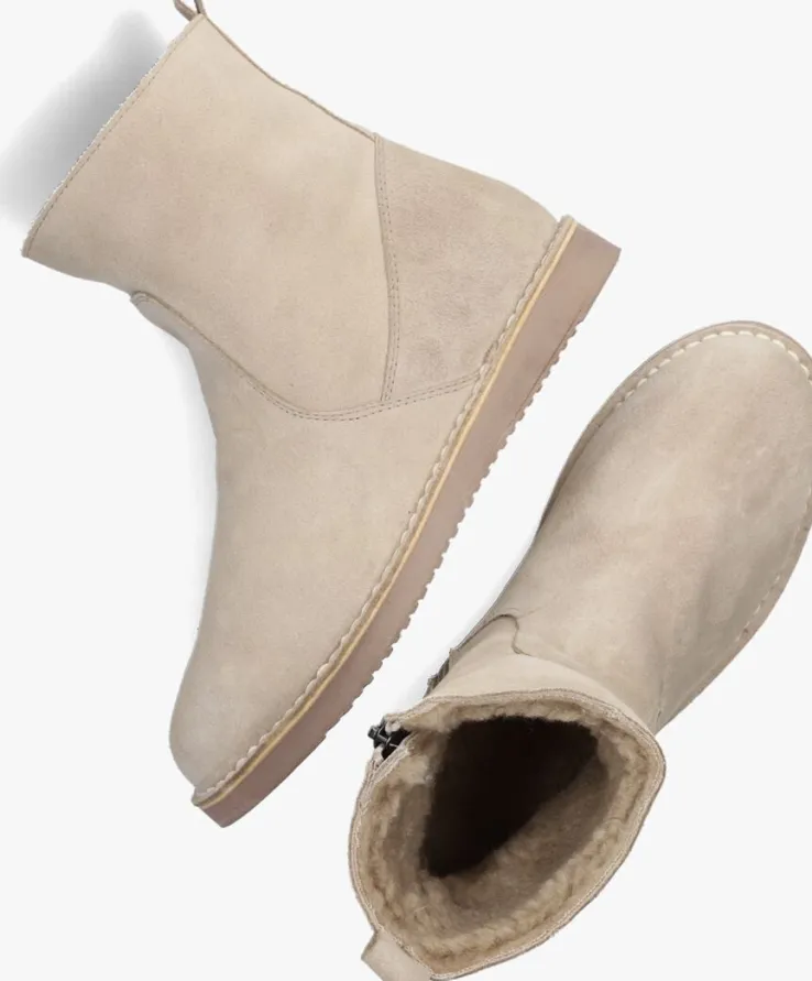 beige notre-v vachtlaarzen 2204-02