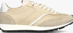 beige nubikk lage sneakers zora mae