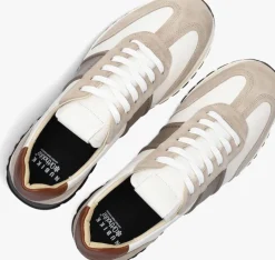 beige nubikk lage sneakers glen hendrix