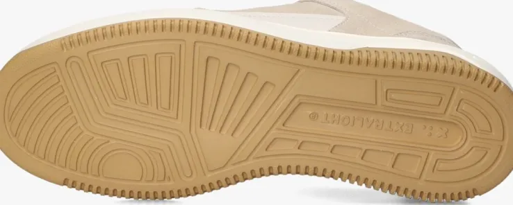 beige nubikk lage sneakers basket court miele