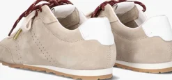beige nubikk lage sneakers billy lou