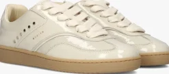 beige nubikk lage sneakers ray owen studs