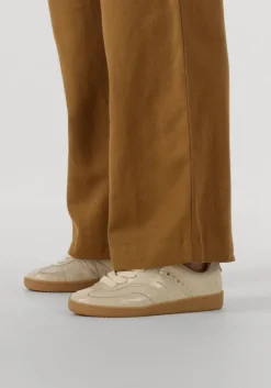 beige nubikk lage sneakers ray owen studs