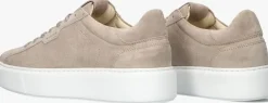 beige nubikk lage sneakers vince tora dames