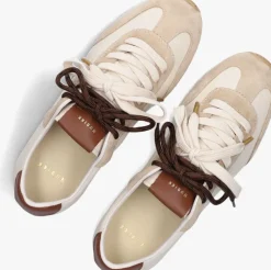 beige nubikk lage sneakers billy lou