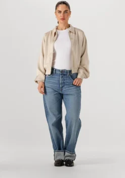 beige nukus blazer noa bomber