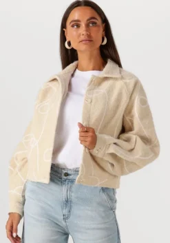 beige nukus jack milou jacket