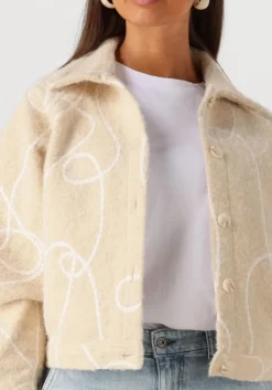 beige nukus jack milou jacket